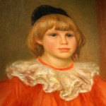 Pierre August Renoir. Il clown,  Ritratto di Coco, 1909