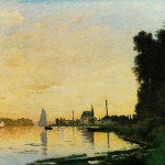 Claude Monet. Argenteuil, tardo pomeriggio, 1872