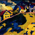 Case a Murnau, 1909, paesaggio estivo1909