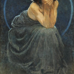 2Giorgio Kienerk, parte del trittico, L’enigma umano, il dolore, il silenzio, il piacere