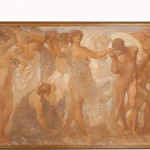 Adolfo De Carolis, I cavalli del sole, 1907, tempera e olio su tela.