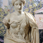 Afrodite,a marmo, età imperiale