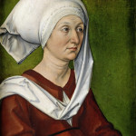 Albrecht Dürer. Ritratto di Barbara Holper, madre dell’artista olio su legno di pino 1490-1493