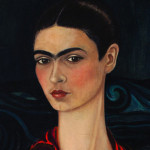 Autoritratto con vestito di velluto, (particolare)1926. Olio su tela, cm. 79,7 x 59,9