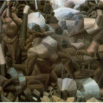 Fernand Leger. Tre nudi femminili nel bosco, 1910