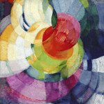 Frank Frantisek Kupka. Dischi di Newton, 1912, olio su tela, cm. 100,33×73,66
