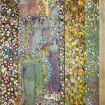 Galileo Chini, La primavera classica, 1914, tempera, olio e oro su tela.