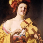 Gerrit van Honthorst, Il violinista, 1626,