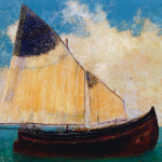 La Barca(part.), ca. 1906, pastello su carta, cm.. 51 x 67