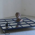 Labirinto di cioccolato. 1970-2004, tecnica mista, cm. 160x160x3