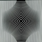 Negativo,Positivo sensoriale,Tecnica mista 70×70, 1965