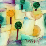 Paul Klee, Dove Giovane giardino, 19201920, olio su carta incollato su cartone
