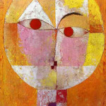 Paul Klee. Senecio. 1922. Olio su garza. cm. 40.5 x 38