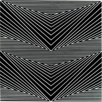 Studio di tensioni, olio su tela 96×96, 1965