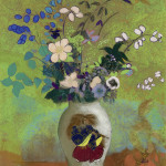 Vaso con guerriero giapponese, ca. 1905, Pastello, cm.  90 x 72.5