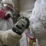 Li hongbo flexible paper sculptires – sculture di carta