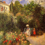 1a_Il giardino a Pontoise, 1877, olio su tela, cm.