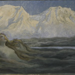 Alfons Siber. Risveglio di primavera, 1905, olio su tela