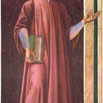 Andrea del Castagno. Ritratto di Dante Alighieri, part., 1448-49 Firenze, Galleria degli Uffizi (2)