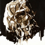 Ragzzo con cesto di frutta, 2005, olio su tela