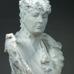 Busto di M.me Roll, 1882-1883. Marmo, cm. 57,500 x 50,5 x 34,1