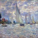 Claude Monet. Le barche. Regate ad Argenteuil