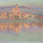 Claude Monet. Tramonto a Vtheuil