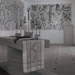 Disegni preparatori nella Cappella di Vence, 1951