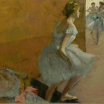 Edgard Degas. Ballerine che salgono la scala, 1870 ca.