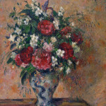 Fioriera con Peonia e celindas oppure mock orange, 1878, olio su tela, cm. 81×64,5
