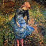 La pastorella o La ragazza con il bastoncino, 1892 ca., olio sutela, cm. 65X80