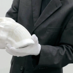 Li hongbo flexible paper sculptires – sculture di carta