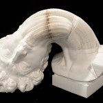 Li hongbo flexible paper sculptires – sculture di carta