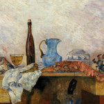 Maschera che contempla crostacei, 1891