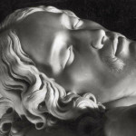 Michelangelo. La Pietà (part.). Basilica di San Pietro, 1940 ca
