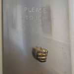 Please Touch, 2007, calco in peltro e alluminio cm. 51×70
