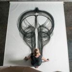 Heather Hansen: disegni con il corpo