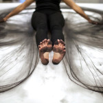 Heather Hansen: disegni con il corpo