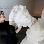 Li hongbo flexible paper sculptires – sculture di carta