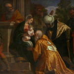 Adorazione dei Magi, 1585 ca., olio su tela, cm. 355×320