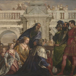 La famiglia di Dario ai piedi di Alessandro, 1565-67, olio su tela, cm. 236×475