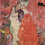 Le Amiche, 1916-1917, olio su tela