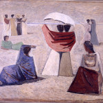 Le mogli dei marinai, 1934, olio su tela