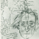 Antonin Artaud. Autoritratto con coltello, 1947