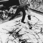 Jackson Pollock ritratto da Wilfred Zogbaum nello studio di Fireplace road, 1947-Katarte
