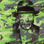 Joseph Beuys, In Memoriam, 1986, serigrafia su carta, cm. 109  76,5