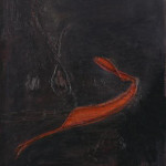 Mario Mafai Maleficio n.2, 1959 olio e corde su tela – cm 102 x 70