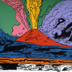 Vesuvius, 1985, serigrafia e acrilico su tela (2)