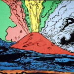 Vesuvius, 1985, serigrafia e acrilico su tela (3)