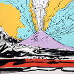 Vesuvius, 1985, serigrafia e acrilico su tela (5)